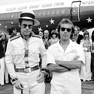 Elton John and Bernie Taupin 