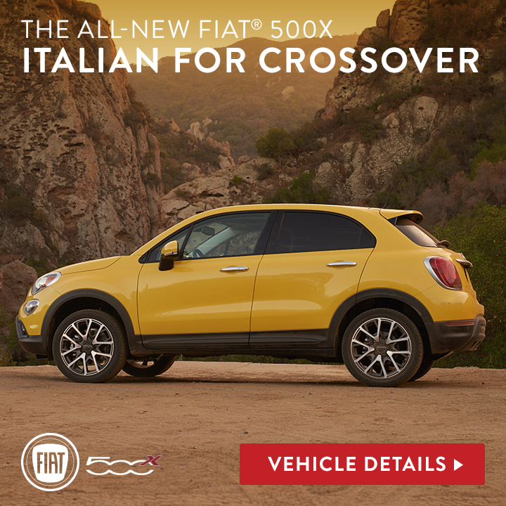 Fiat 500X: Italian for Crossover