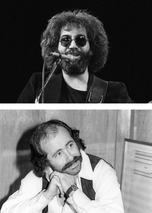 Jerry Garcia and Robert Hunter
