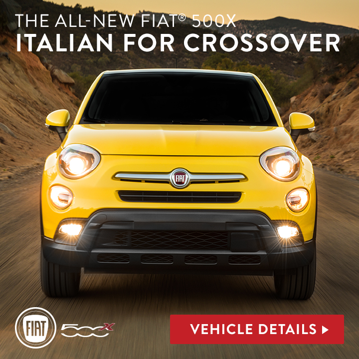 Fiat 500X: Italian for Crossover